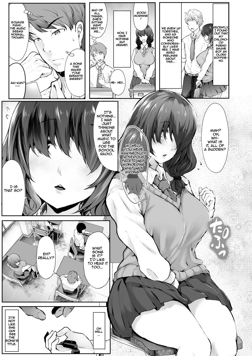 Hentai Manga Comic-Swelling Breasts Violation-Read-2